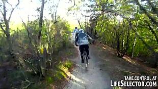 Intense Holiday Pickups Leading To Hardcore 3some Blowjobs!