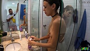 bastidores da boneca lesbica com sua esposa anna e nin binho ted