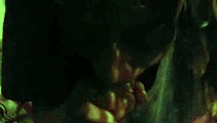 she loves sucking this big cock, licking every inch while moaning softly