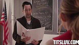 Coco Lovelock Gets Creative with Tommy Pistol in Class