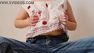 Spring morning brings tender breast kneads and solo pleasure