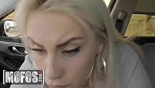 i indica monroe sneaks into scott nailss car and grabs his big dick right away - mofos