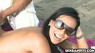 Latin female with brunette hair big tits and big ass