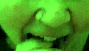 i tease his cock with my chubby young mouth till he cums