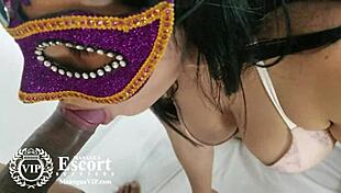 Meiling swallows cum like a champion