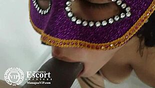 Meiling swallows cum like a champion