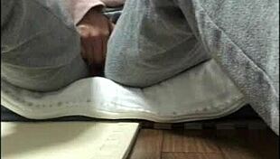 Young Woman Masturbates Alone In Front Of Camera