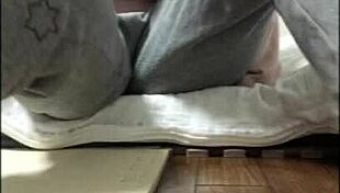 Young Woman Masturbates Alone In Front Of Camera