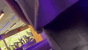 Girl Working Out Without Bra Drives Him Crazy