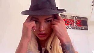 Monika Fox Dances Sensually As Her Clothes Get Ripped Off In Striptease