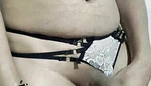 I am Rica, a transvestite, pleasuring myself while crossdressing