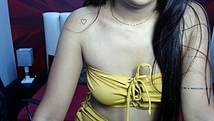 pretty latina teasing