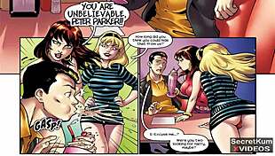 spider-man threesome valentine uniform