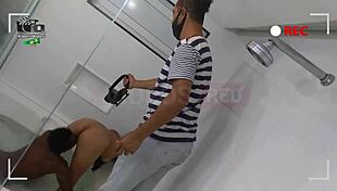 Blaster fucks the milf backstage in doggystyle