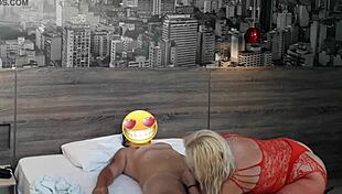 ever wonder what happens with that naughty neighbor bent over for doggystyle?