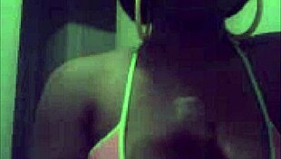 Ebony Slut Gives Wet Blowjob to Monster Cock from Ex.