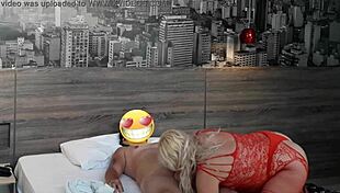 ever wonder what happens with that naughty neighbor bent over for doggystyle?