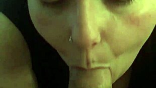 Redhead knows how to deepthroat couple