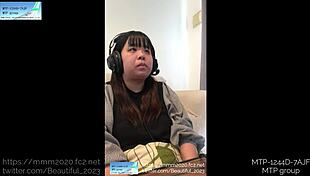 rookie sakura asakura films solo selfie in chaku-ero style