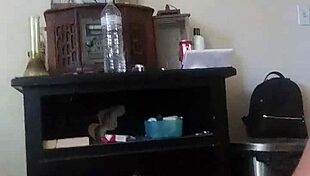 She deepthroats my cock with her big tits bouncing wildly