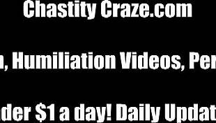 bound in bondage, you feel the emotional torment of the chastity device