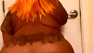 hoochie mama shakes big ass with pussy exposed