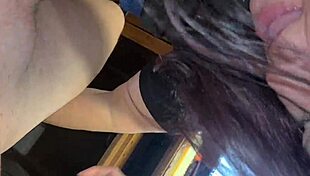 Miss Samantha Delivers Intense Deepthroat Leading to Cumshot