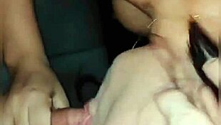 Watch her gag on cock in public?