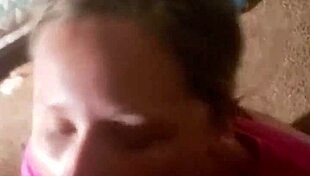 Blonde amateur with piercing in homemade video