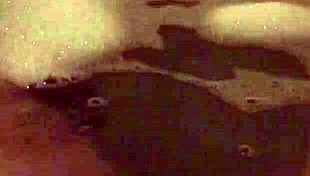 Fatty Strokes Cock in Bubble Bath