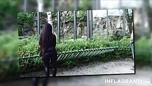 slutty latina cutie rammed outdoors