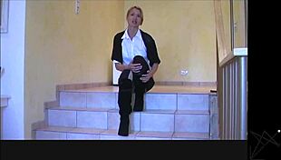 Watch the German Femdom Mistress Dominate with Feet and Ass!