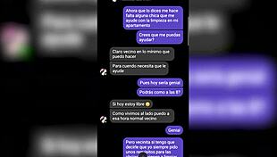 me follo a mi vecina latina doggystyle bent over cum pussy pov creampie