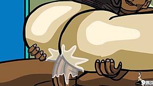 She takes that big black cock like a pro