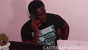 this lagos milf came for a job but ended up taking a big black cock in her big ass