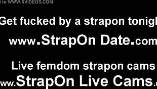 i know you want to taste my big fat strapon dildo