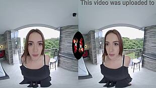 pretty latina strips clothes, revealing perfect ass and tits for intense fucking