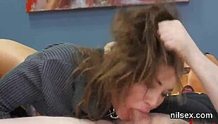 Naughty Kitten Brought In For Anal Therapy!