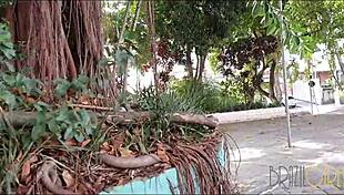 tourist fucks brazilian slut on sex tour