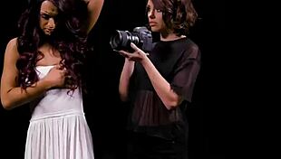 Small tits shemales threesome with female