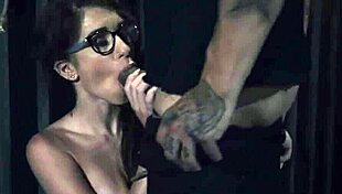 Guys make passes at ladies in glasses during vibrator bondage