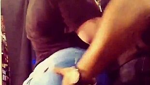 marcy diamond flaunts her big white booty