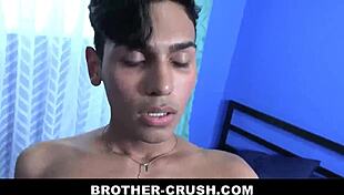 young latin teen takes stepbrothers cock in ass