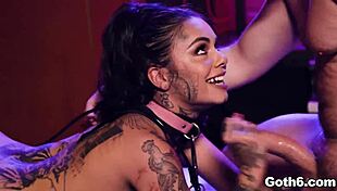 Goth Slut Genevieve Sinn Takes Kyle Mason's Dick