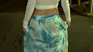 naughty latina flashes in sex game