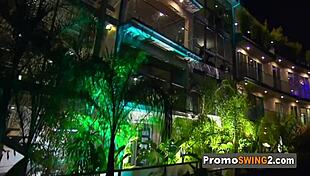 these swinger couples are chatting about their wild sexual fantasies involving oral sex