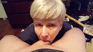 Hers Sucking Cock Au Naturele with Natural Tits