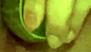 Horny Teen Shoves Cucumber Deep as a Dildo in Wild Solo Play.