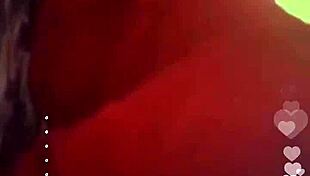 spanish black prostitute masturbates live on instagram for viewers.