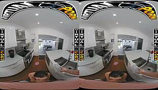 dirty ebony madi laine gets interracial cock dick down in virtual porn.